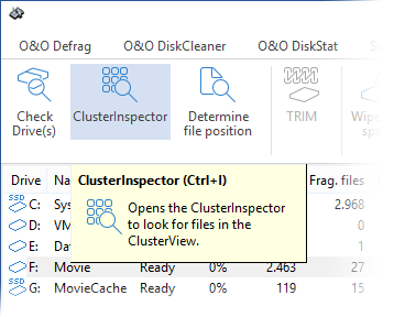 O&O ClusterInspector
