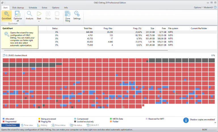 QuickStart O&O Software