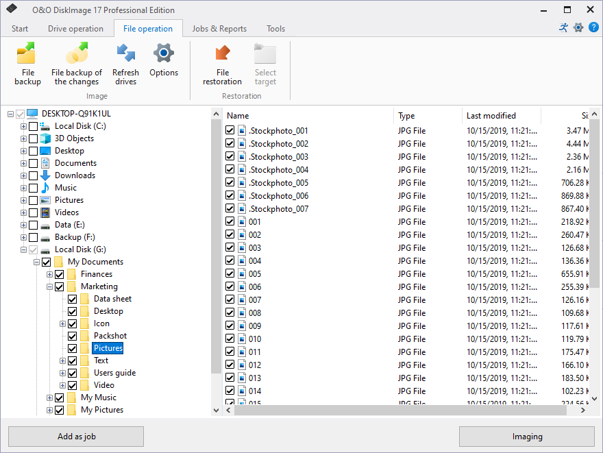 Backup Files and Folders